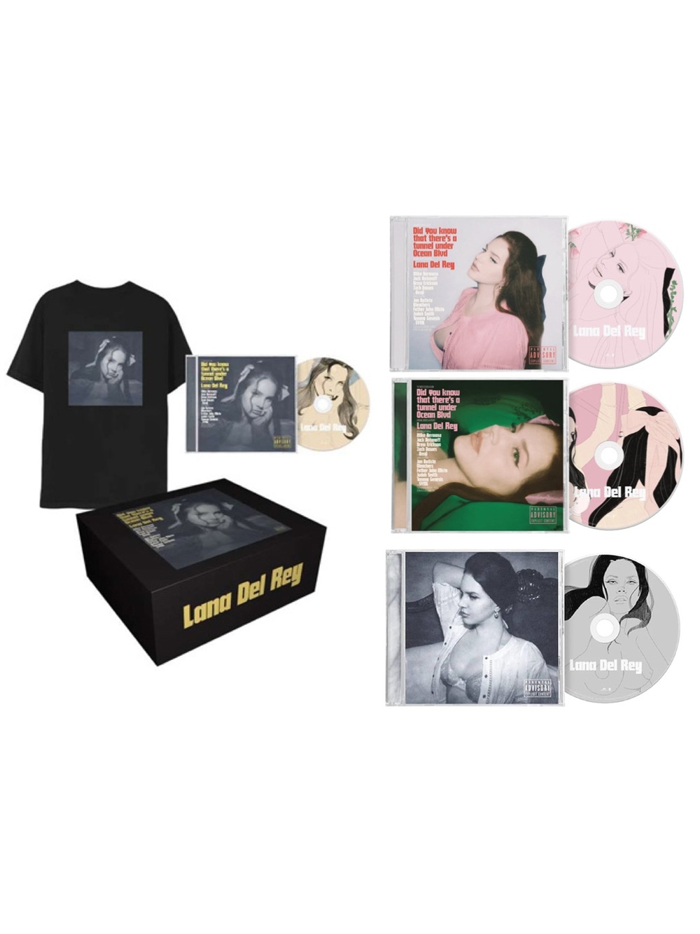 NEW! Lana Del Rey Ocean Blvd CD Box Set Bundle